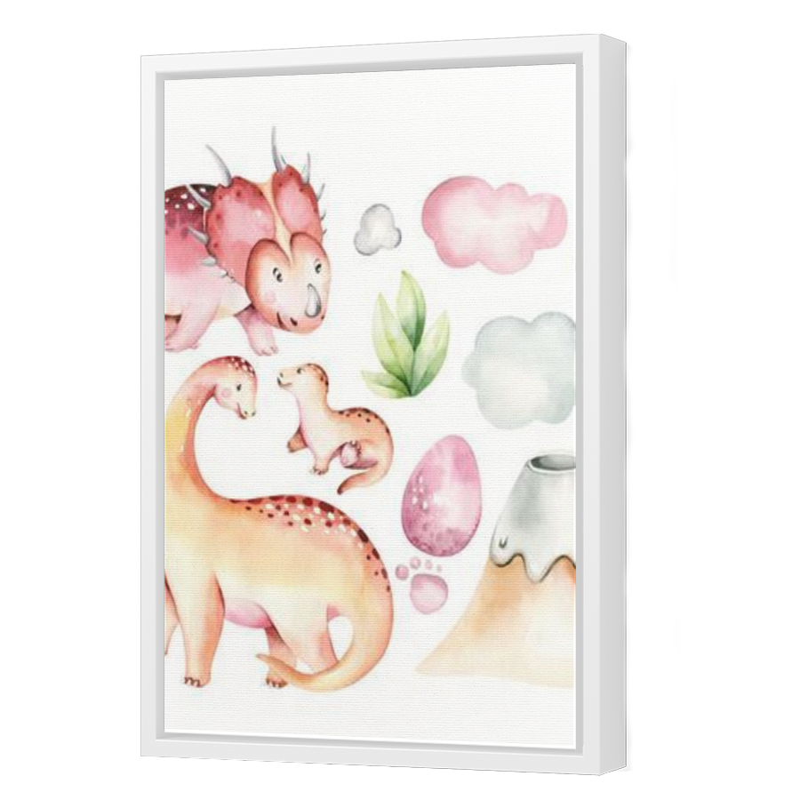 Thumbnail for Canvas - White Floating Frame