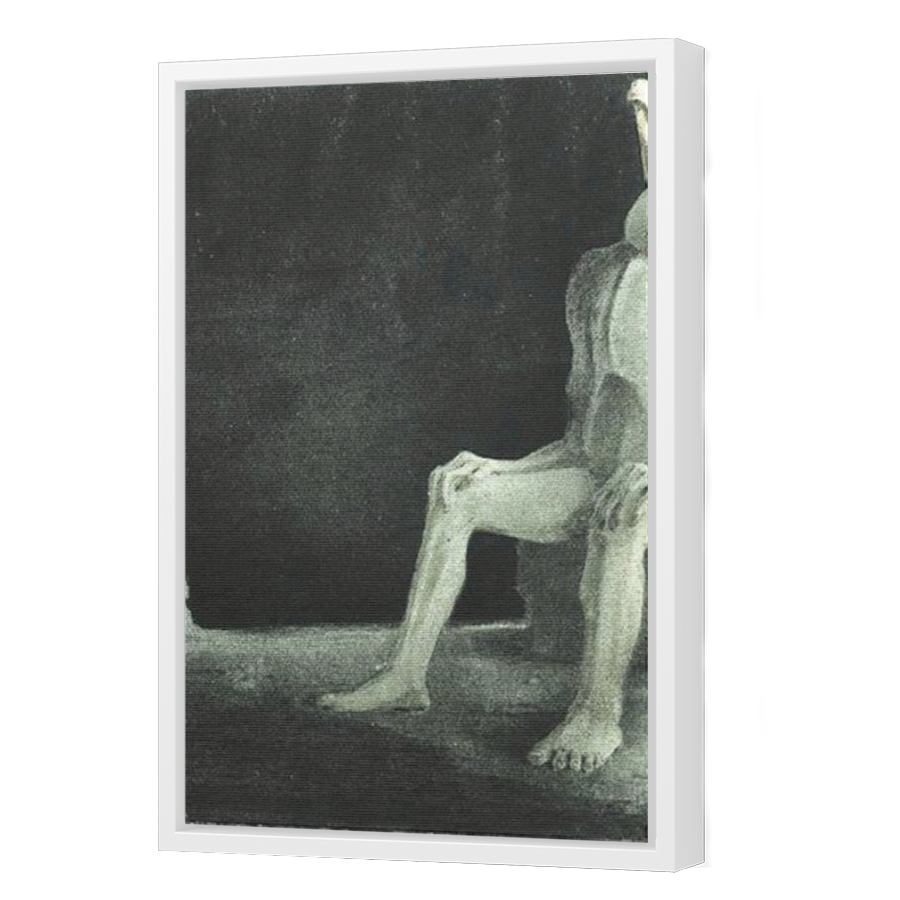 Thumbnail for Canvas - White Floating Frame