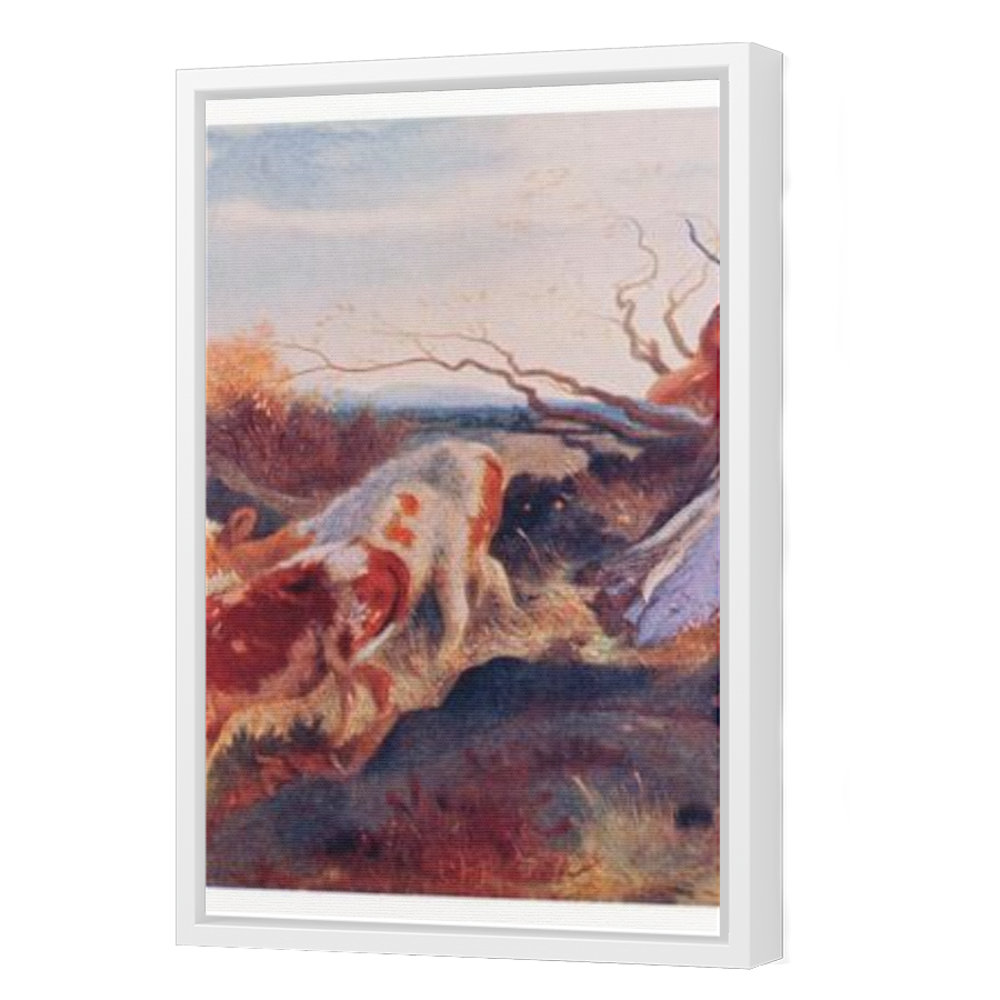 Thumbnail for Canvas - White Floating Frame