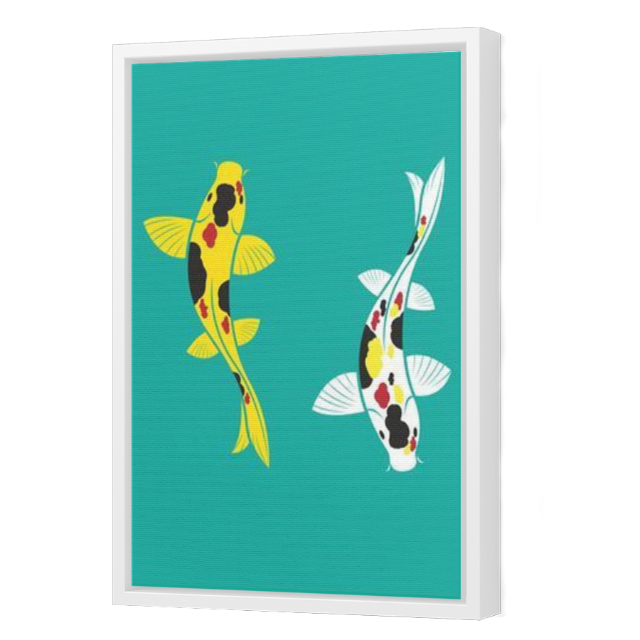 Thumbnail for Canvas - White Floating Frame