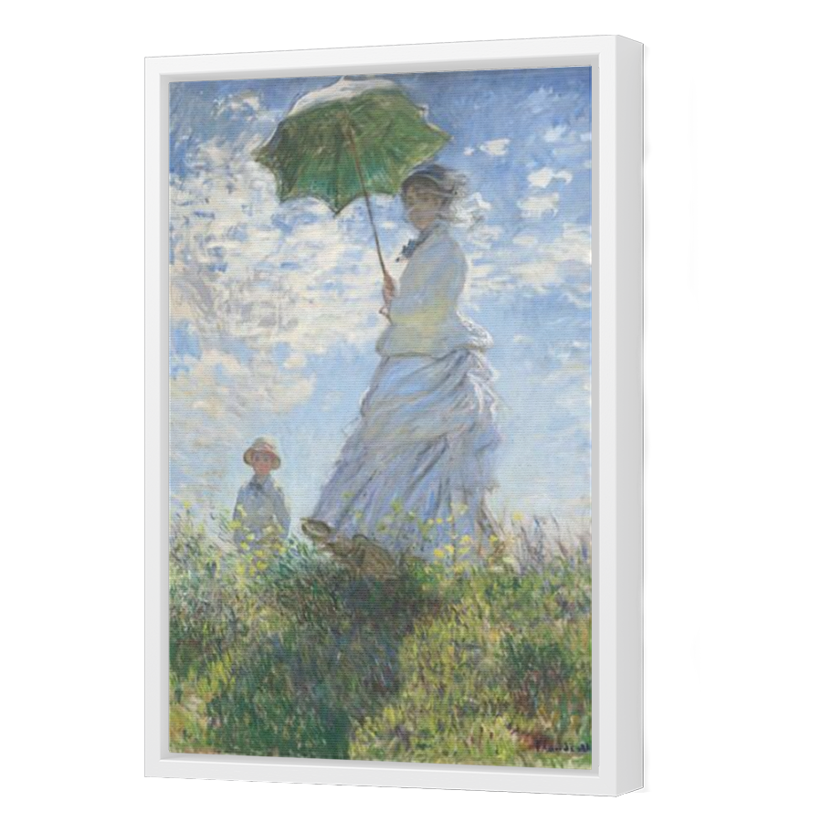 Thumbnail for Canvas - White Floating Frame