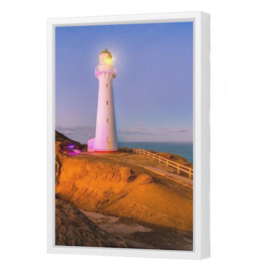 Thumbnail for Canvas - White Floating Frame
