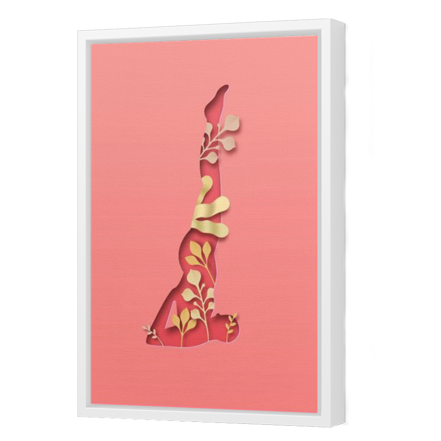 Thumbnail for Canvas - White Floating Frame