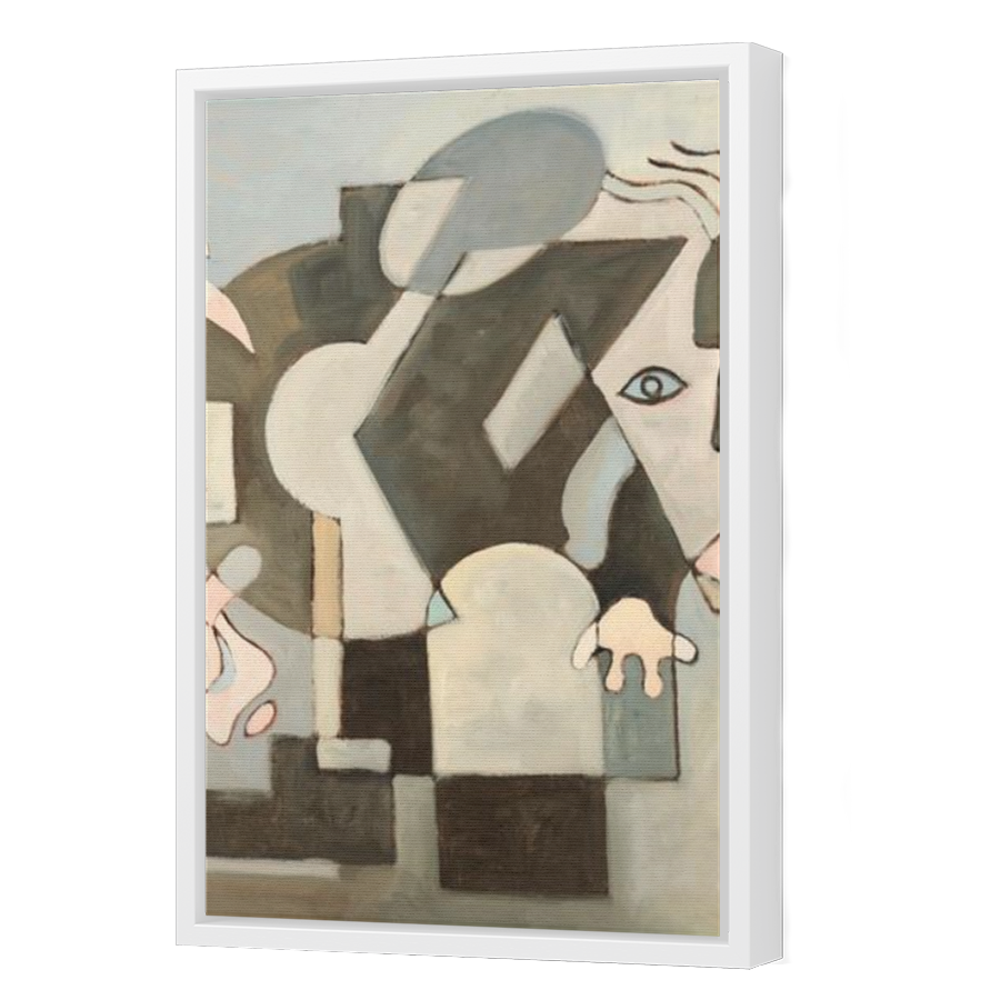 Thumbnail for Canvas - White Floating Frame
