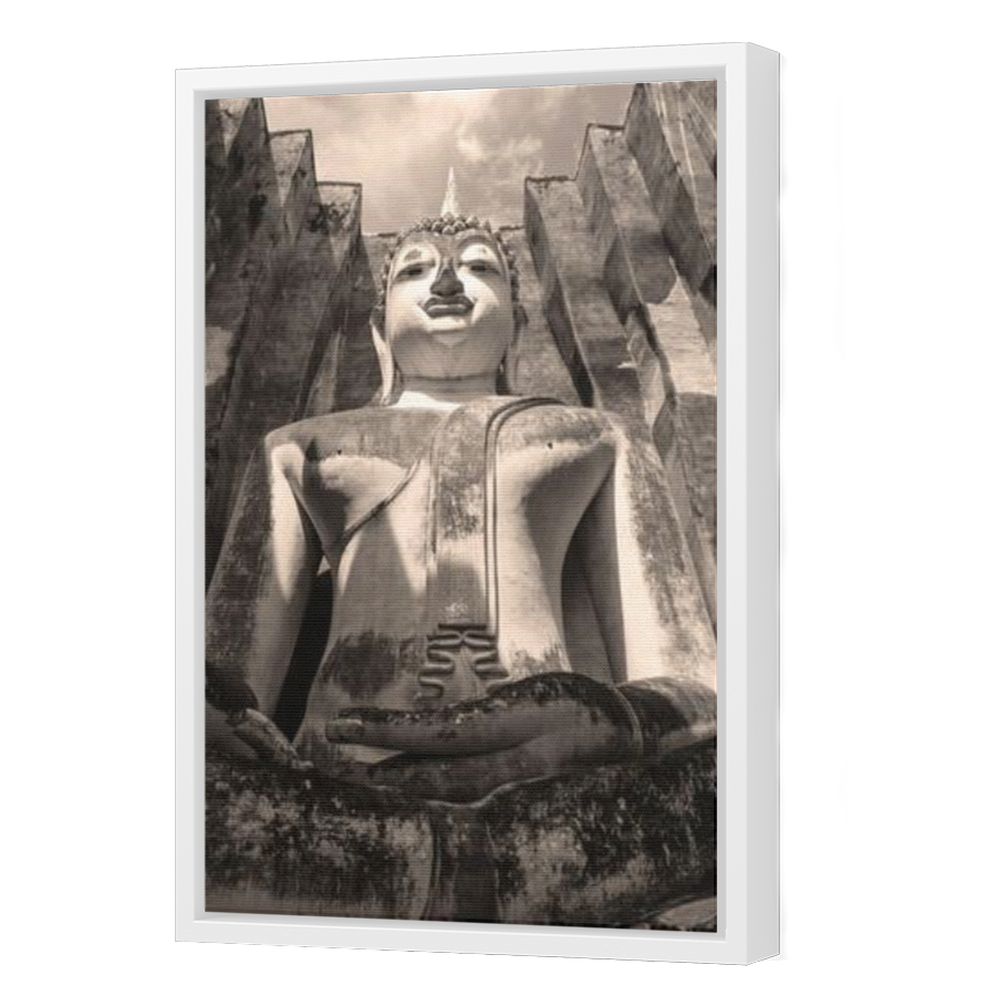 Thumbnail for Canvas - White Floating Frame