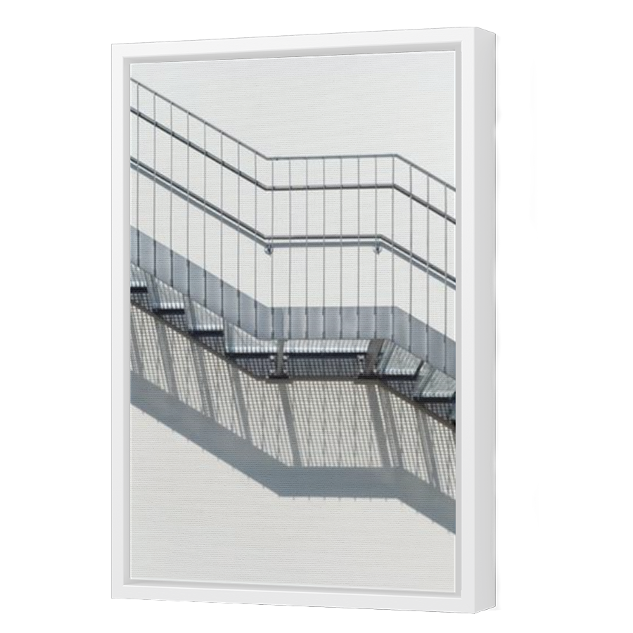 Thumbnail for Canvas - White Floating Frame