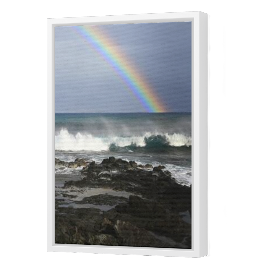 Thumbnail for Canvas - White Floating Frame