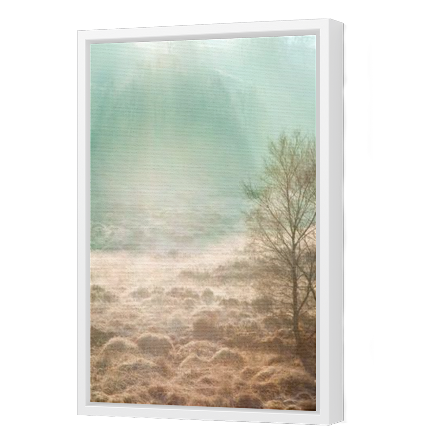 Thumbnail for Canvas - White Floating Frame