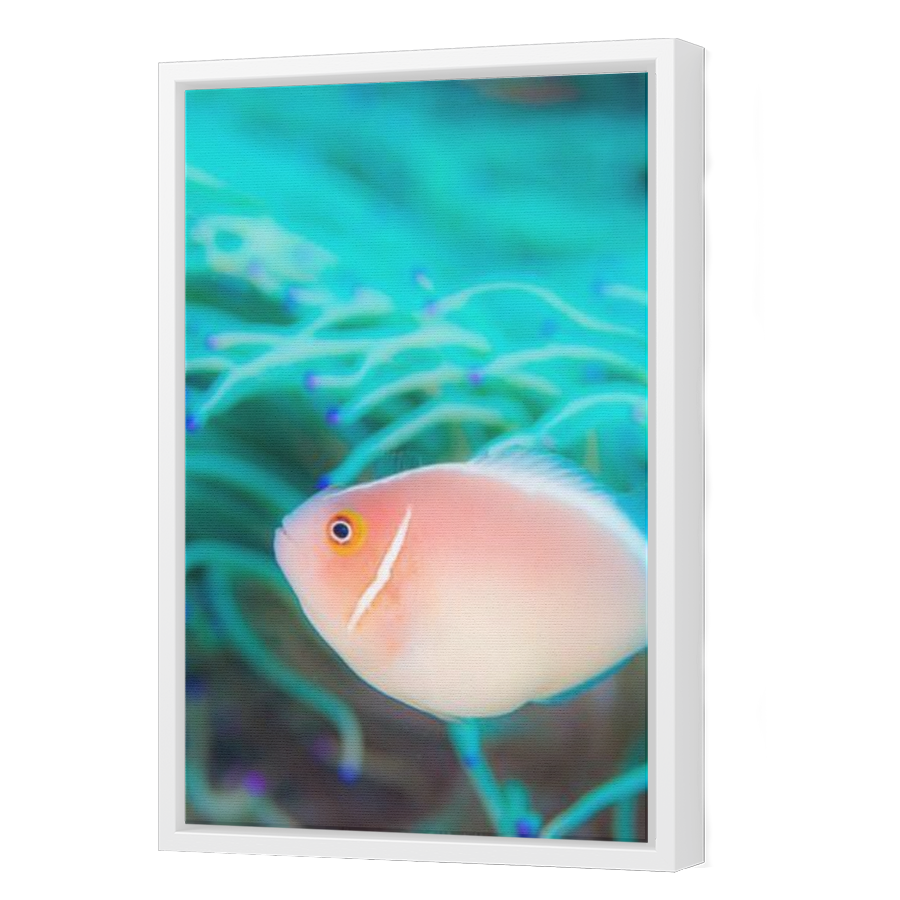 Thumbnail for Canvas - White Floating Frame