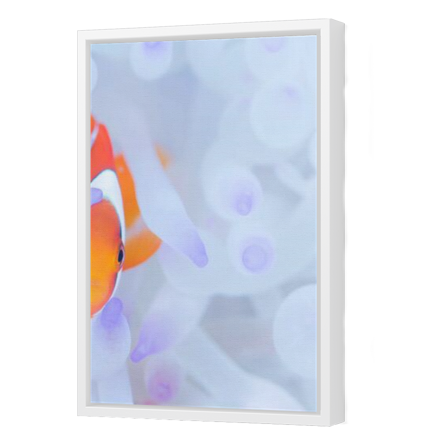 Thumbnail for Canvas - White Floating Frame