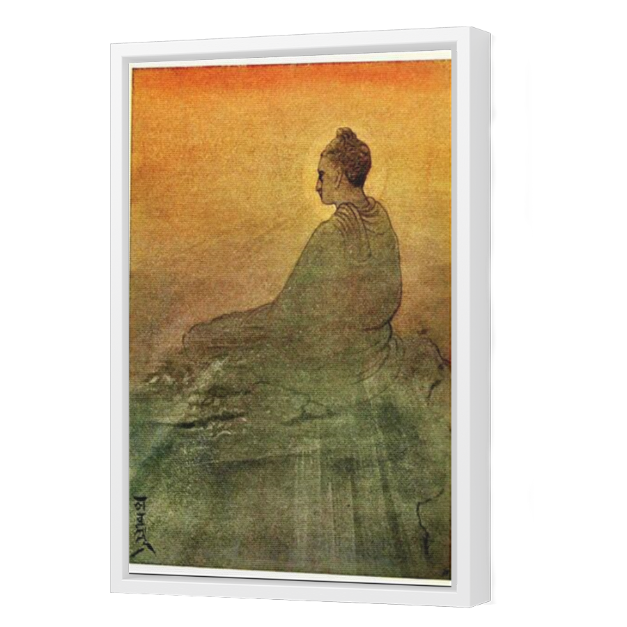 Thumbnail for Canvas - White Floating Frame