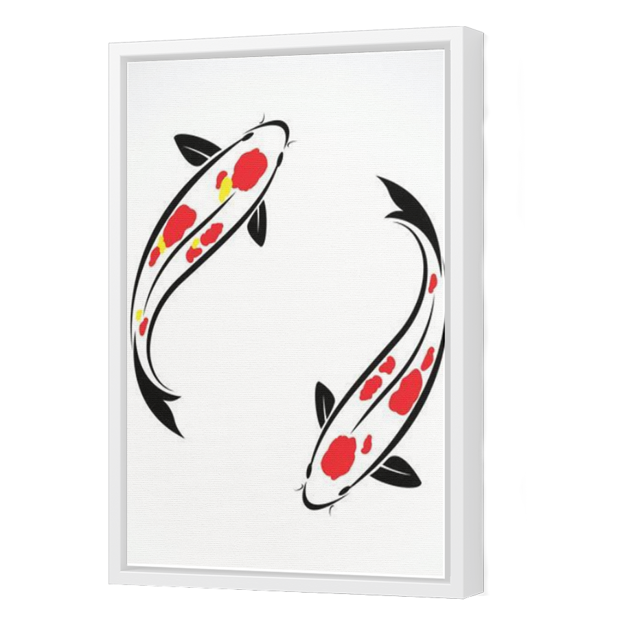 Thumbnail for Canvas - White Floating Frame