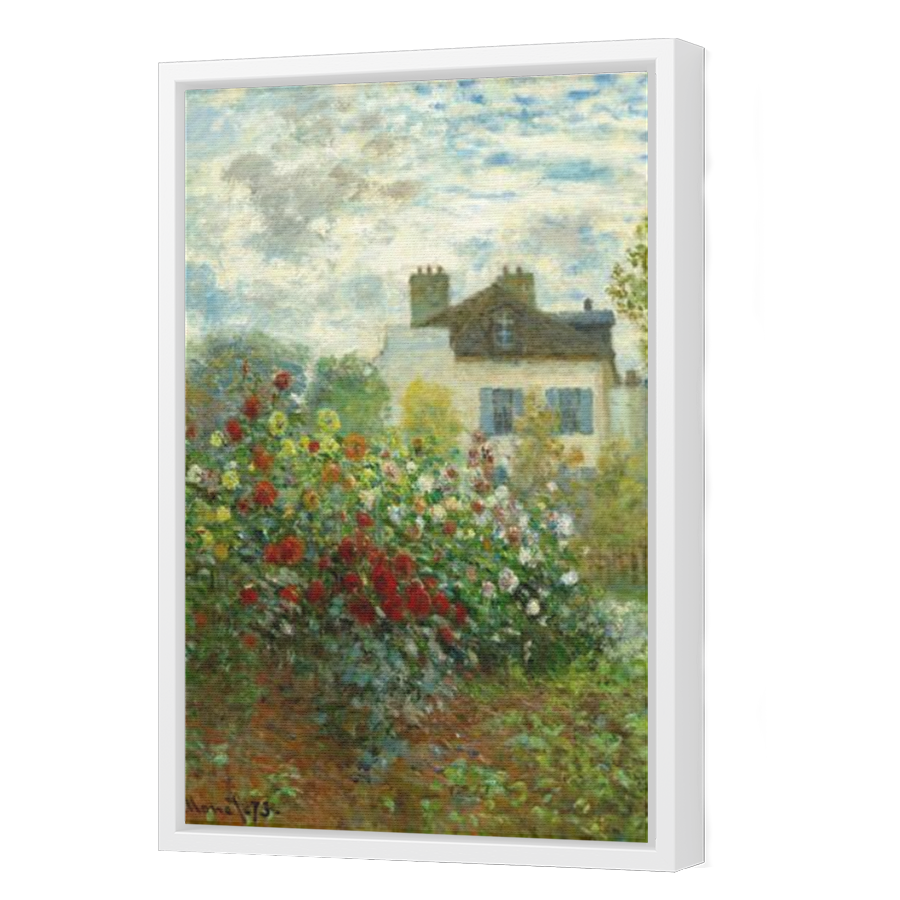 Thumbnail for Canvas - White Floating Frame
