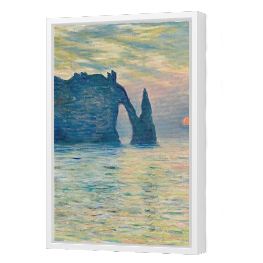 Thumbnail for Canvas - White Floating Frame
