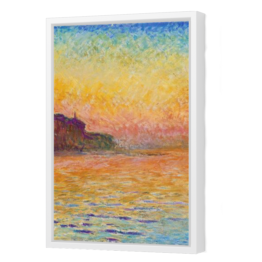 Thumbnail for Canvas - White Floating Frame