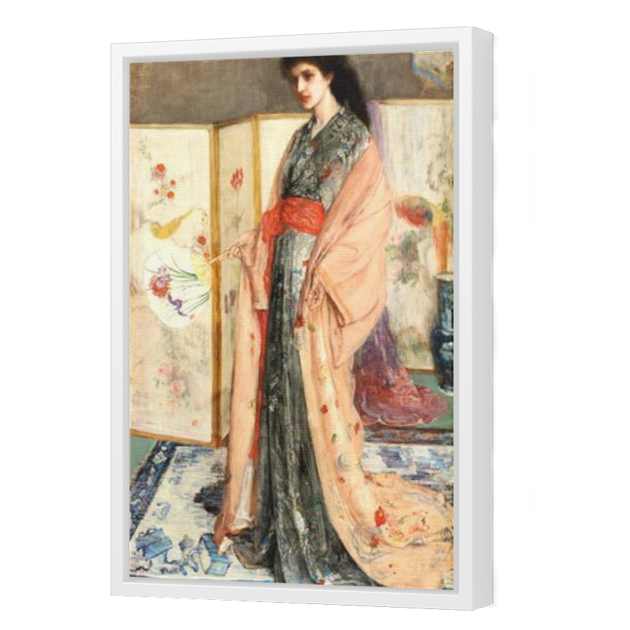 Thumbnail for Canvas - White Floating Frame