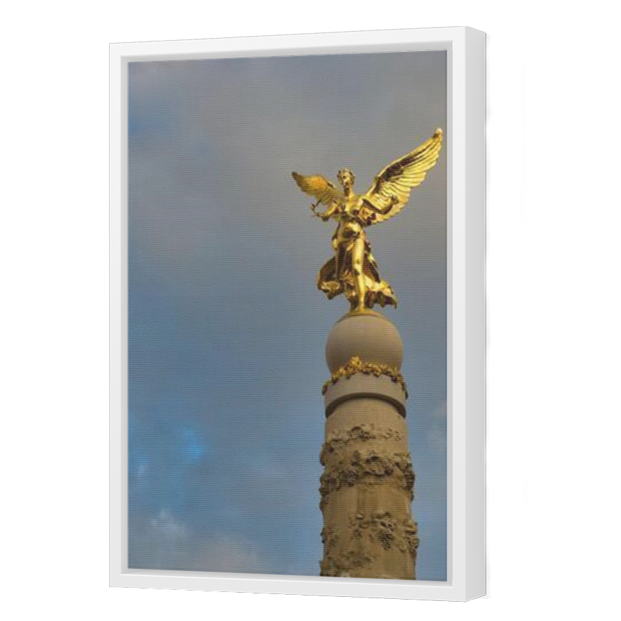 Thumbnail for Canvas - White Floating Frame