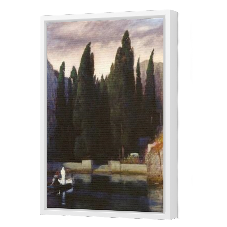 Thumbnail for Canvas - White Floating Frame