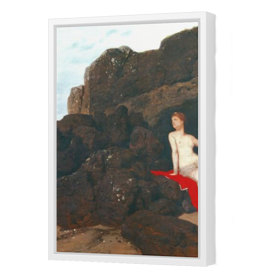Thumbnail for Canvas - White Floating Frame