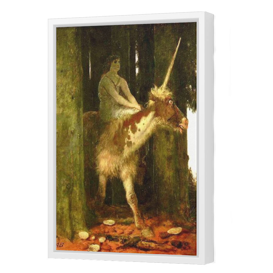 Thumbnail for Canvas - White Floating Frame