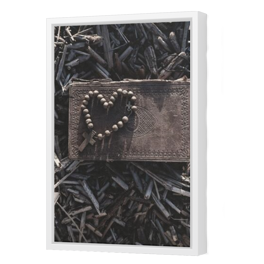 Thumbnail for Canvas - White Floating Frame