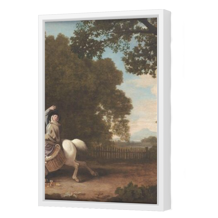 Thumbnail for Canvas - White Floating Frame