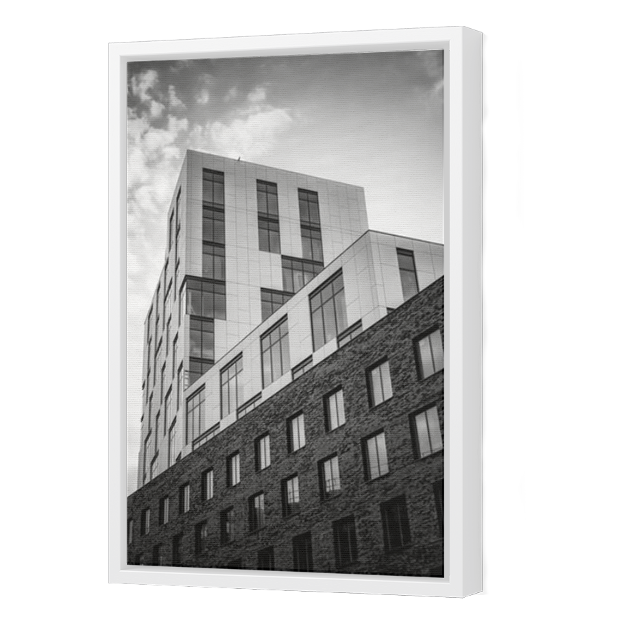 Thumbnail for Canvas - White Floating Frame