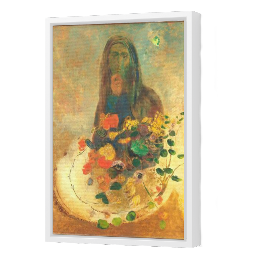 Thumbnail for Canvas - White Floating Frame