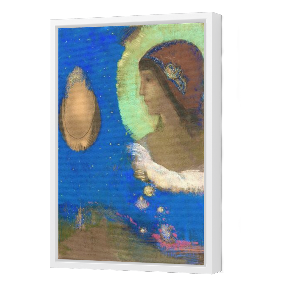 Thumbnail for Canvas - White Floating Frame