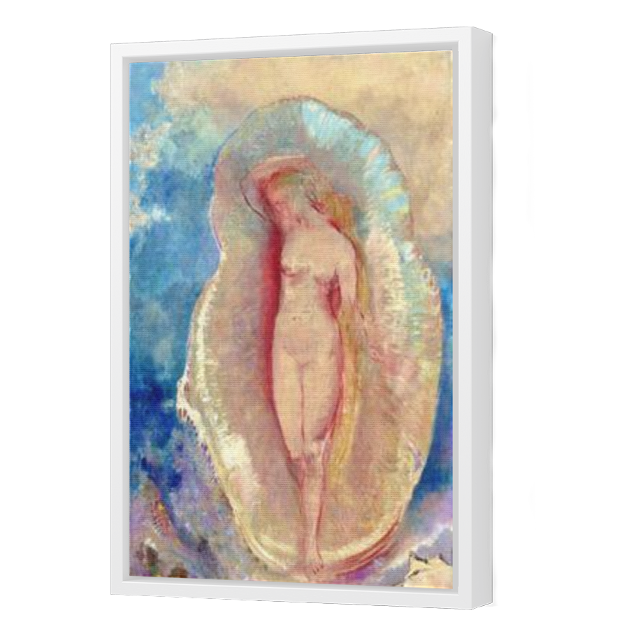 Thumbnail for Canvas - White Floating Frame