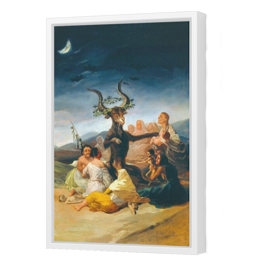 Thumbnail for Canvas - White Floating Frame