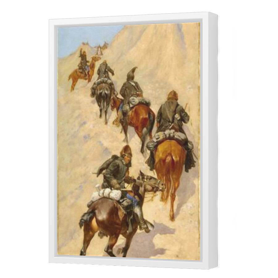 Thumbnail for Canvas - White Floating Frame