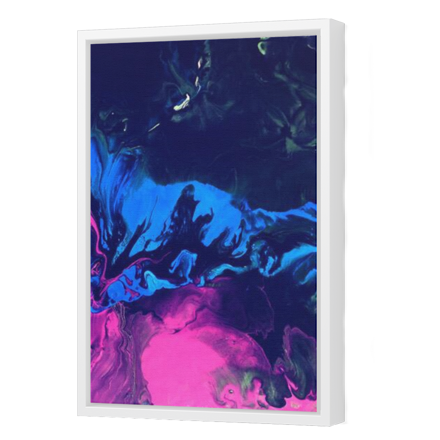 Thumbnail for Canvas - White Floating Frame