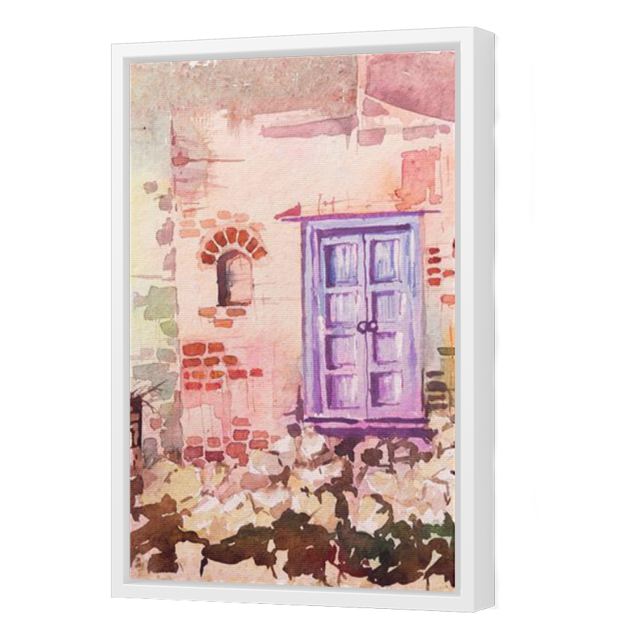 Thumbnail for Canvas - White Floating Frame