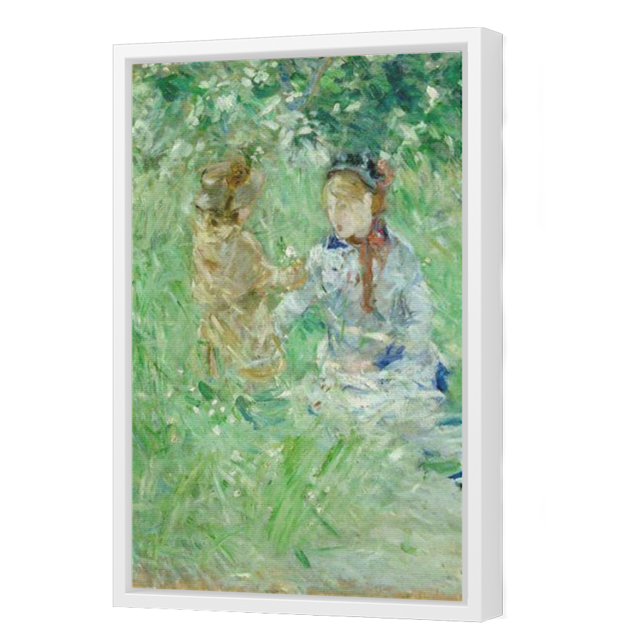 Thumbnail for Canvas - White Floating Frame
