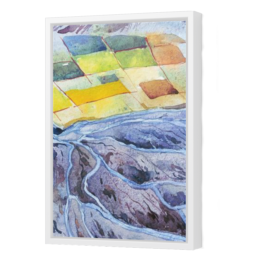 Thumbnail for Canvas - White Floating Frame