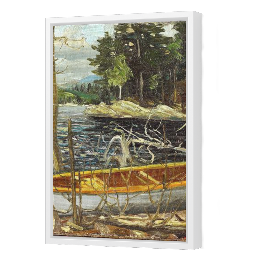 Thumbnail for Canvas - White Floating Frame