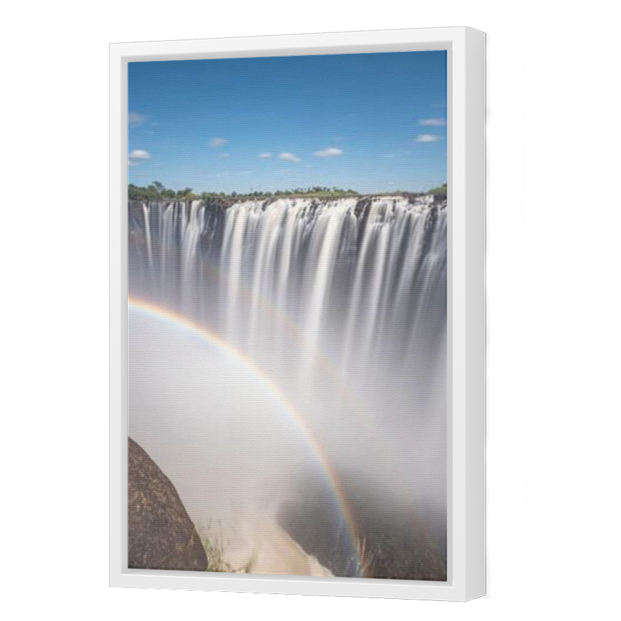 Thumbnail for Canvas - White Floating Frame
