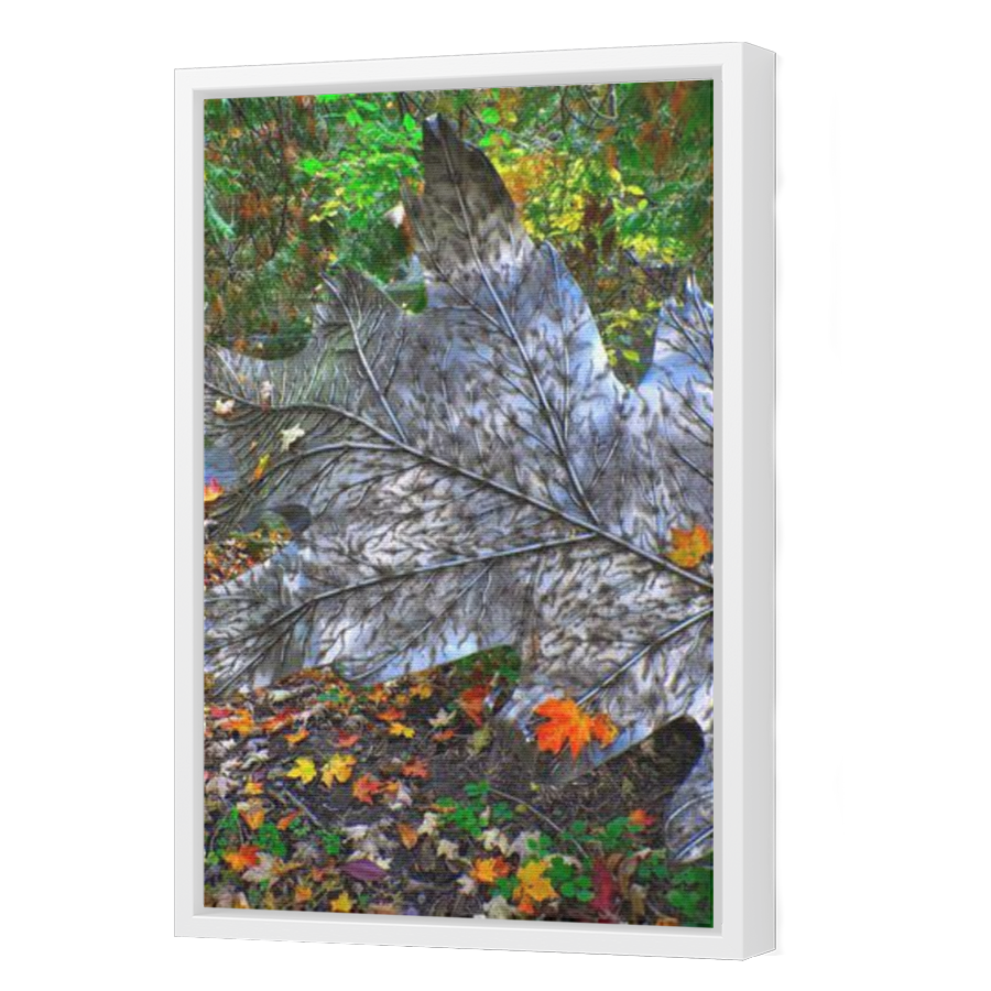 Thumbnail for Canvas - White Floating Frame
