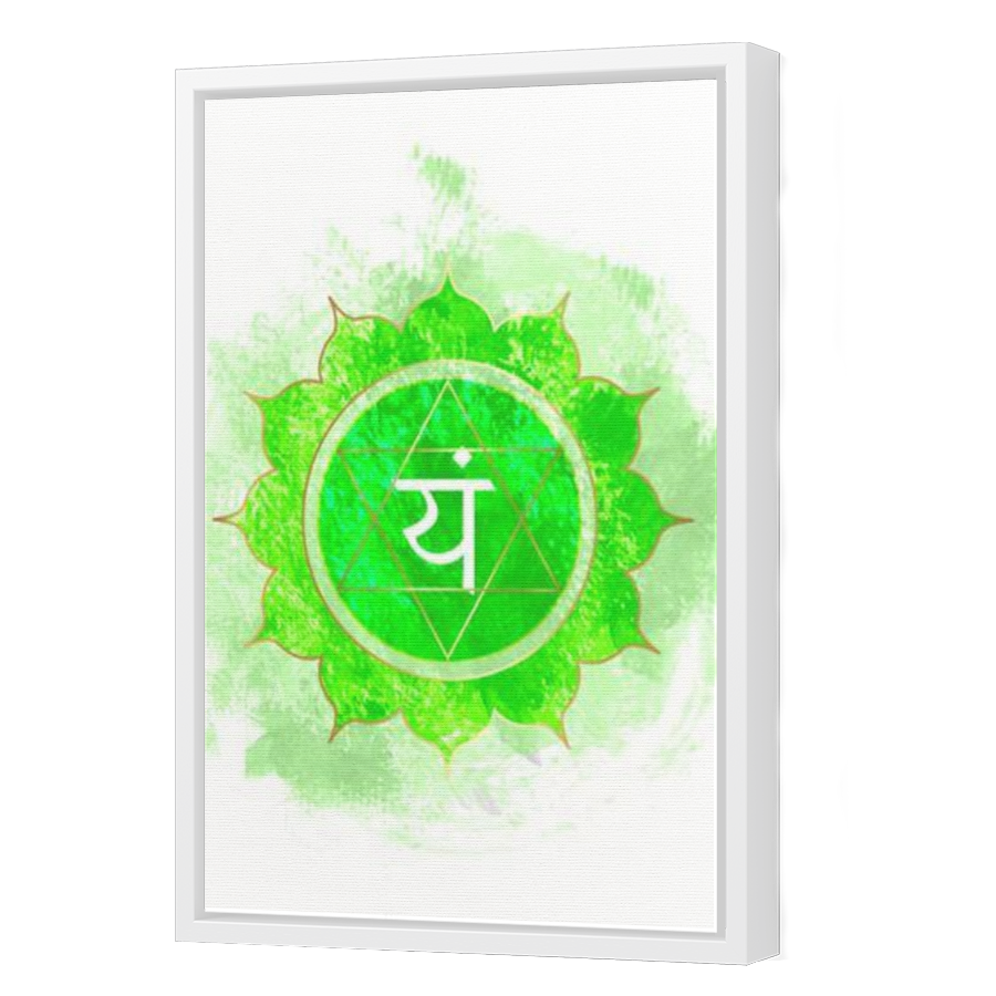 Thumbnail for Canvas - White Floating Frame
