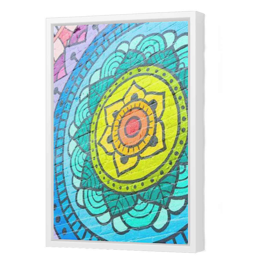 Thumbnail for Canvas - White Floating Frame
