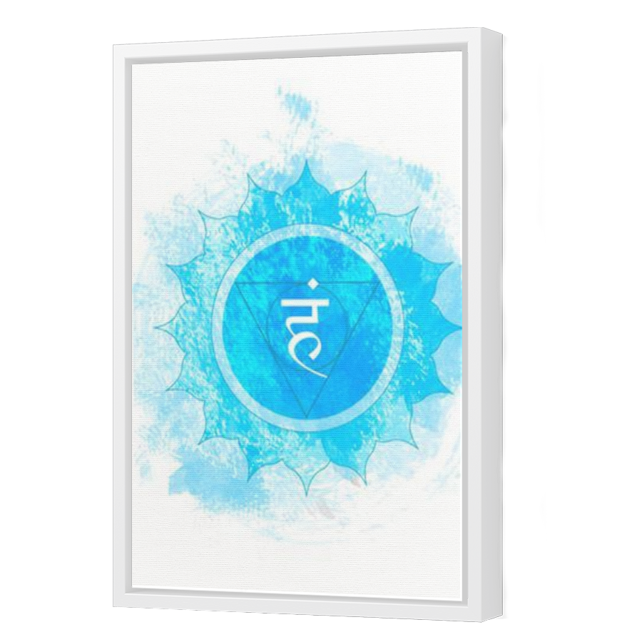 Thumbnail for Canvas - White Floating Frame