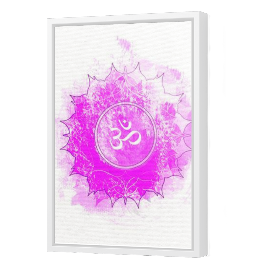 Thumbnail for Canvas - White Floating Frame
