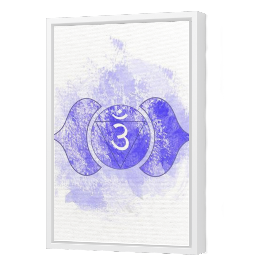 Thumbnail for Canvas - White Floating Frame