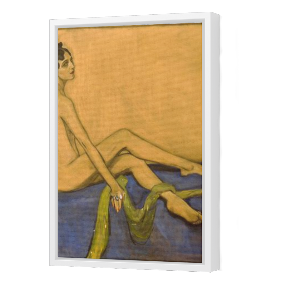 Thumbnail for Canvas - White Floating Frame