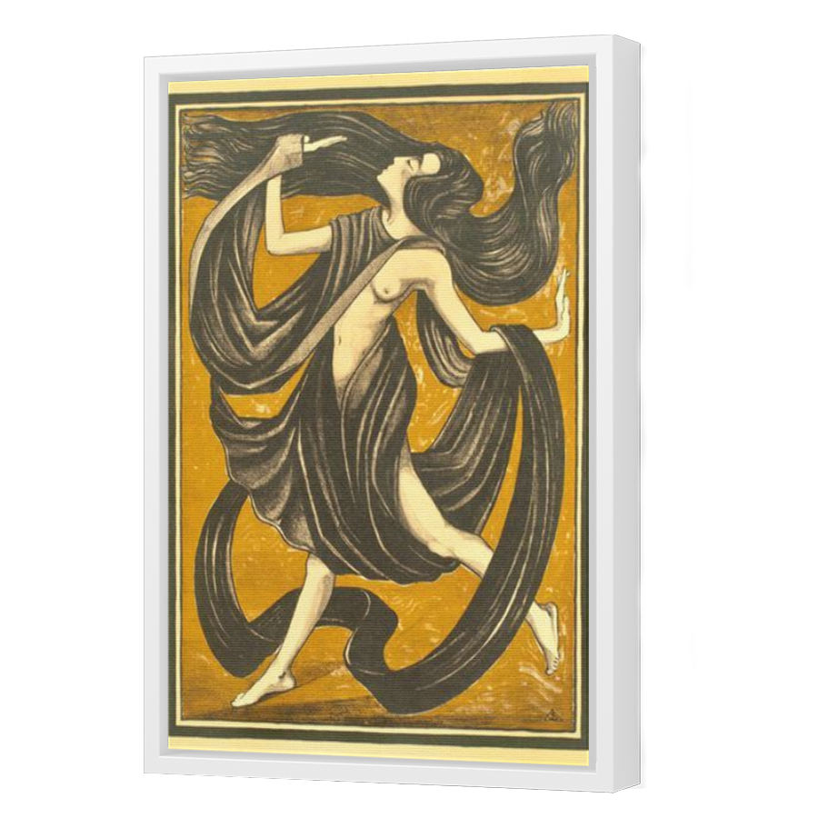 Thumbnail for Canvas - White Floating Frame