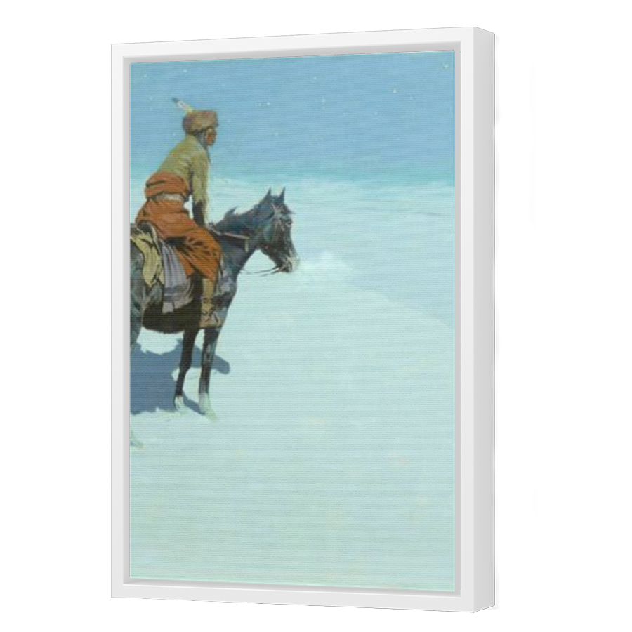 Thumbnail for Canvas - White Floating Frame