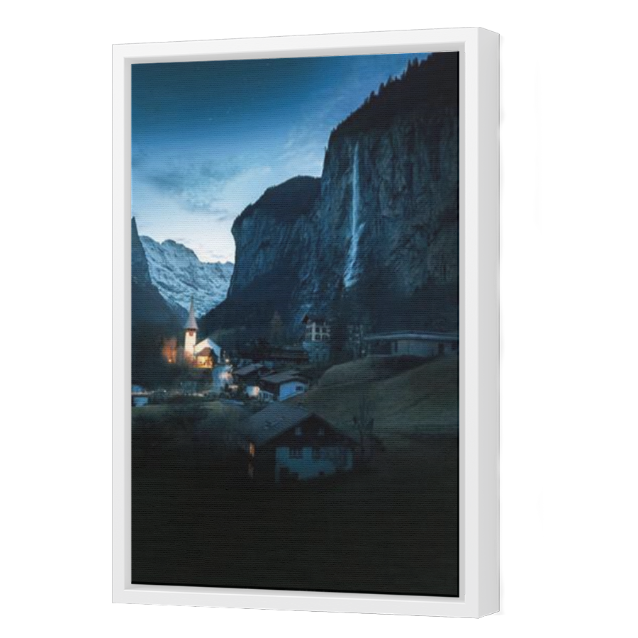Thumbnail for Canvas - White Floating Frame