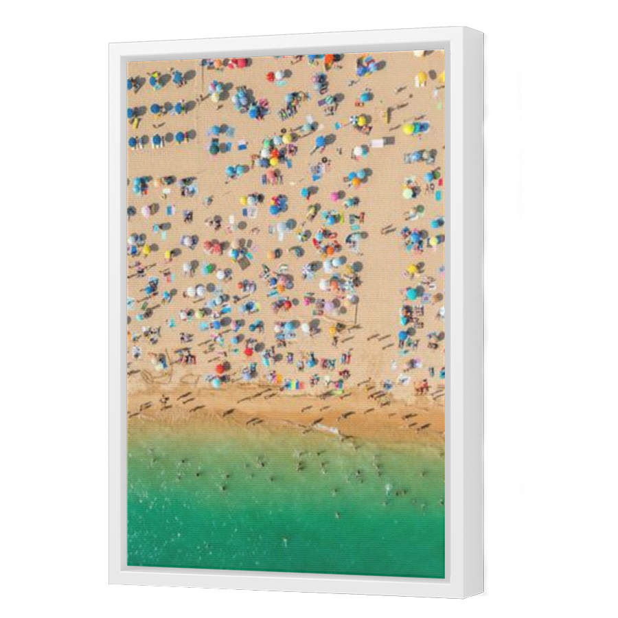 Thumbnail for Canvas - White Floating Frame