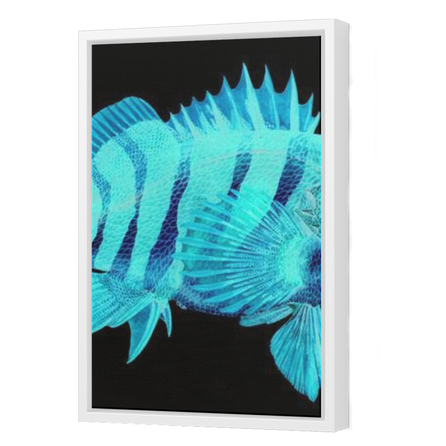 Thumbnail for Canvas - White Floating Frame